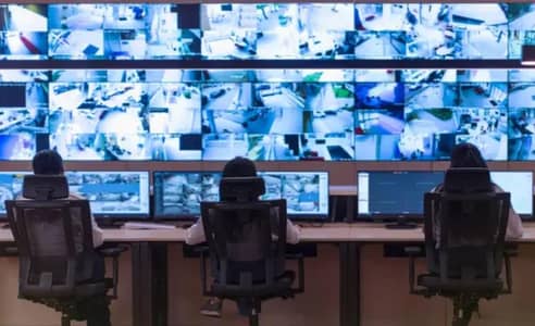 CCTV Monitoring/Control Room