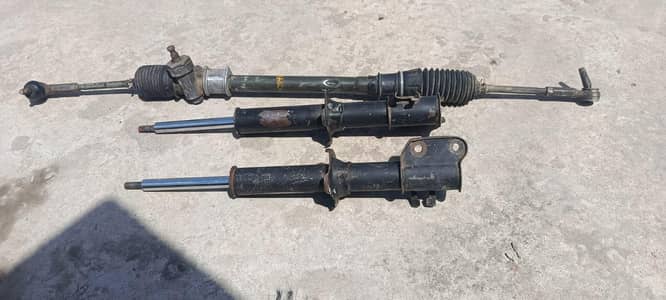 Mehran steering assembly and Front Shocks