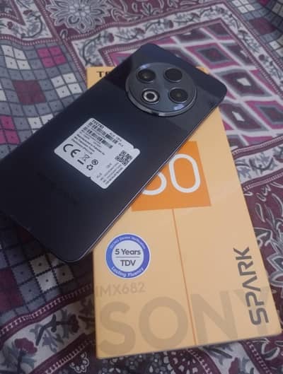 Tecno Spark 30 8GB/128GB PTA Approved - 10/10 Condition Full Box