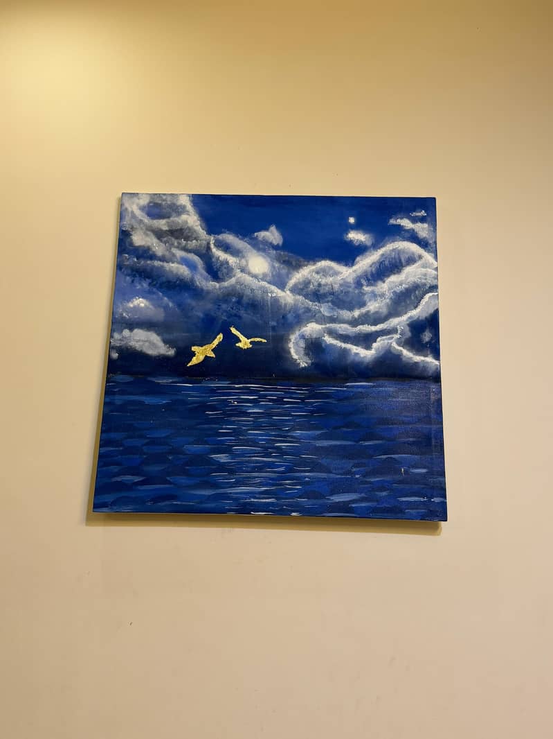 Moonlit  waves 1