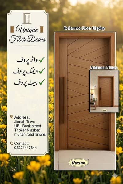 Pvc doors - Fiber doors - Double door -Pvc water proof doors for sale