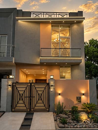Brand New 3 Marla Designer House For Sale In E Block Al Kabir Town Phase 2 Prime Location Near Ring Road