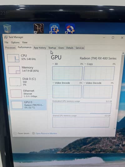 Budget Gaming Pc Rx 480 8gb | i5 4th gen | Benchmarks attached