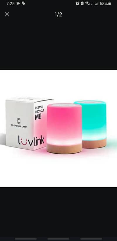 luvlink friendship long distance wifi lamp Multicolor for Gift Relatio