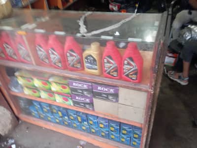 5 Lasani Display Racks + 1 counter for sell