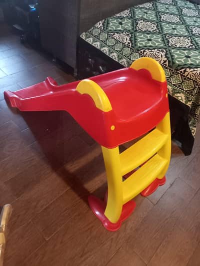 Baby Slide and Wooden Horse Ride