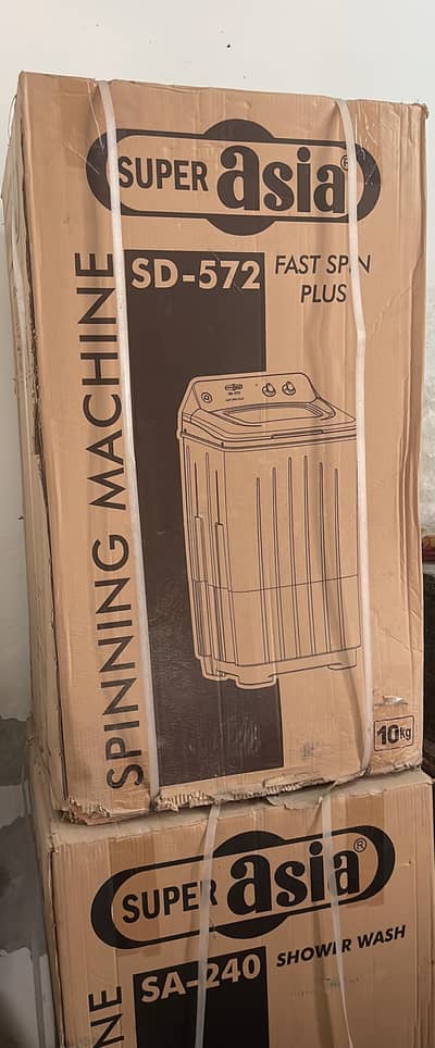 Super Asia washing and dryer