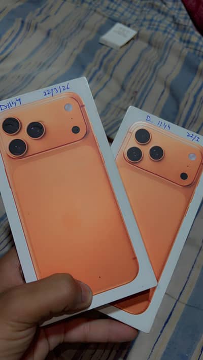 Iphone 17 pro max cosmic orange non active