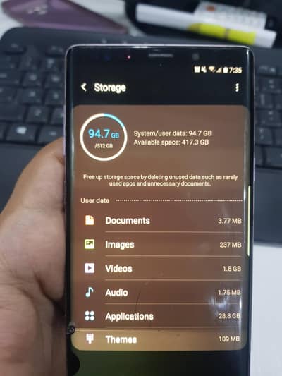 Samsung Mobile Note 9 8/512