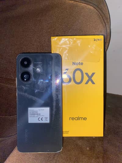 Realme note 60x 3 64 gb al ok with box