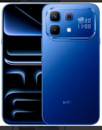 infinix not 60 pro 8+8.256 GB. full box