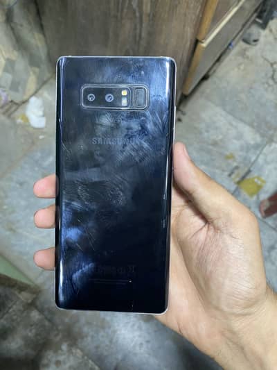 Samsung Mobile Note 8 6GB 64GB all ok only panl dot and shade