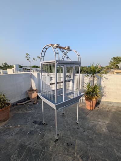 Large Parrot's Cage | African Grey | Amazon Green | Macaw