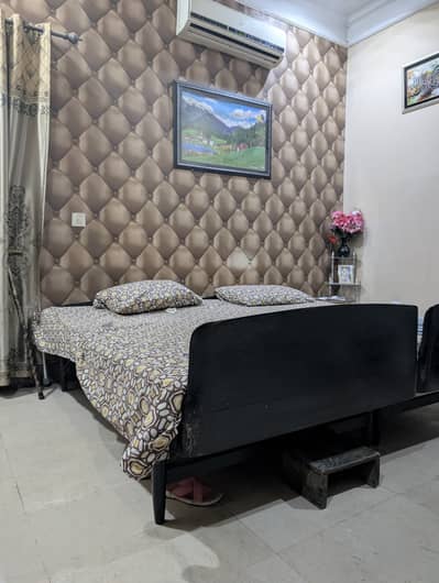 Pure sheeshum wood bed, best quality.