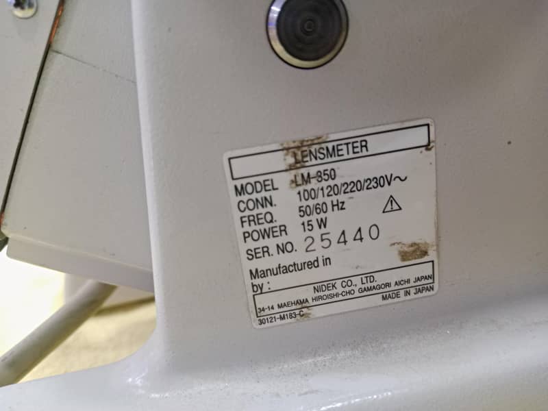 optical len meter 3