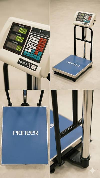 measuring scale  hold up to 500 kg chargeable and direct current