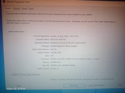 Dell latitude 3350