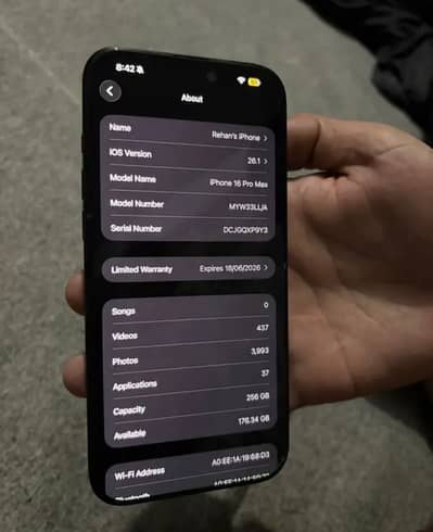 Apple iPhone 16 Pro Max