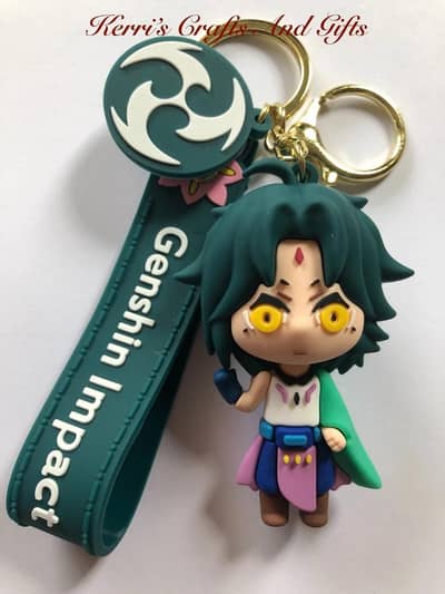 Action figure key chain available
