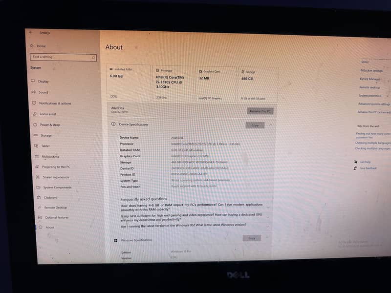 Dell pc 5