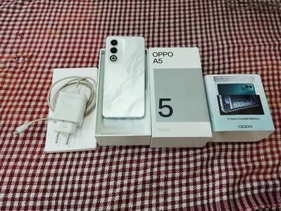 oppo A5 6/128 with box/charger brand new condition