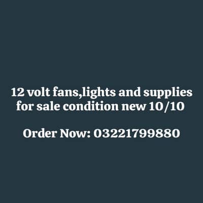 12 volt sogo motor fan bleno motor fans lights and adapters for sale