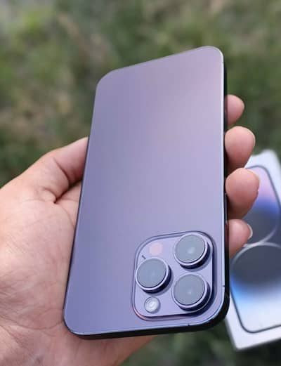 Apple iPhone 14 Pro Max 256gb PTA approved with bOx 10/10