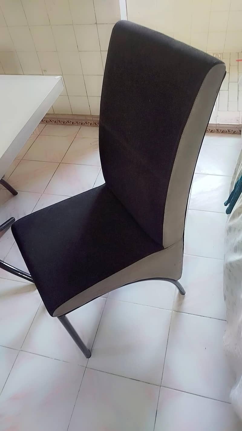 Solid Iron Dinning table set 1