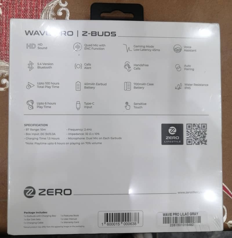 zero wave pro Zbuds 1