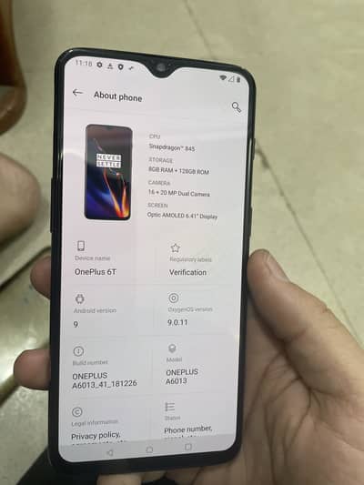 One Plus 6T