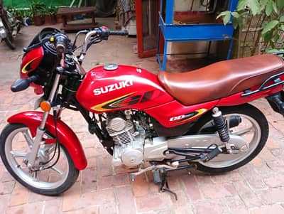 Suzuki GD110S red colour