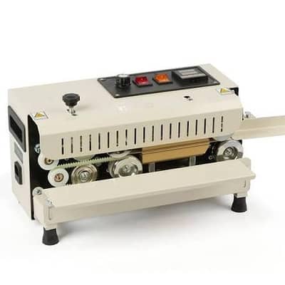 Band sealer machine with nitrogen filing system