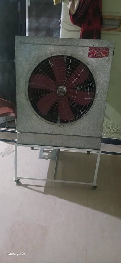 lahori Air cooler 5fan with stand full size