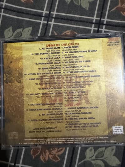 CD and bluray