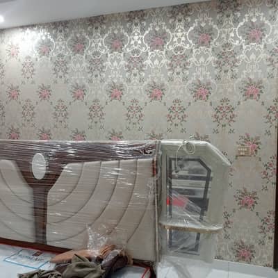 Wall paper-3D wallpaper-Wpc fluted panel-Pvc wall paper-Fancy ceiling