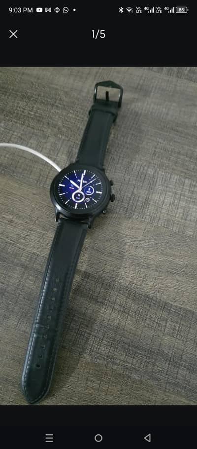 fossil Carlyle hr Canadian smart watch