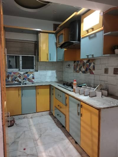 Gulistan E Jauhar Block 3 Al Minal Tower 2 Near Darul Sehat Flat For Rent 2 Bed DD  Maintained Lift Parking Rent 73k *Code(16492)*