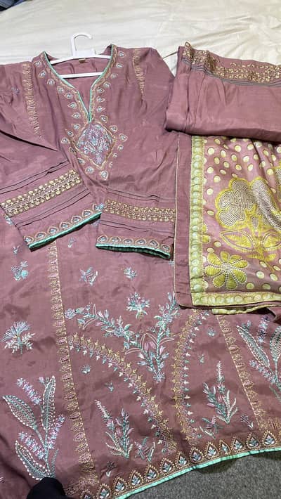 Nishat medium size dress