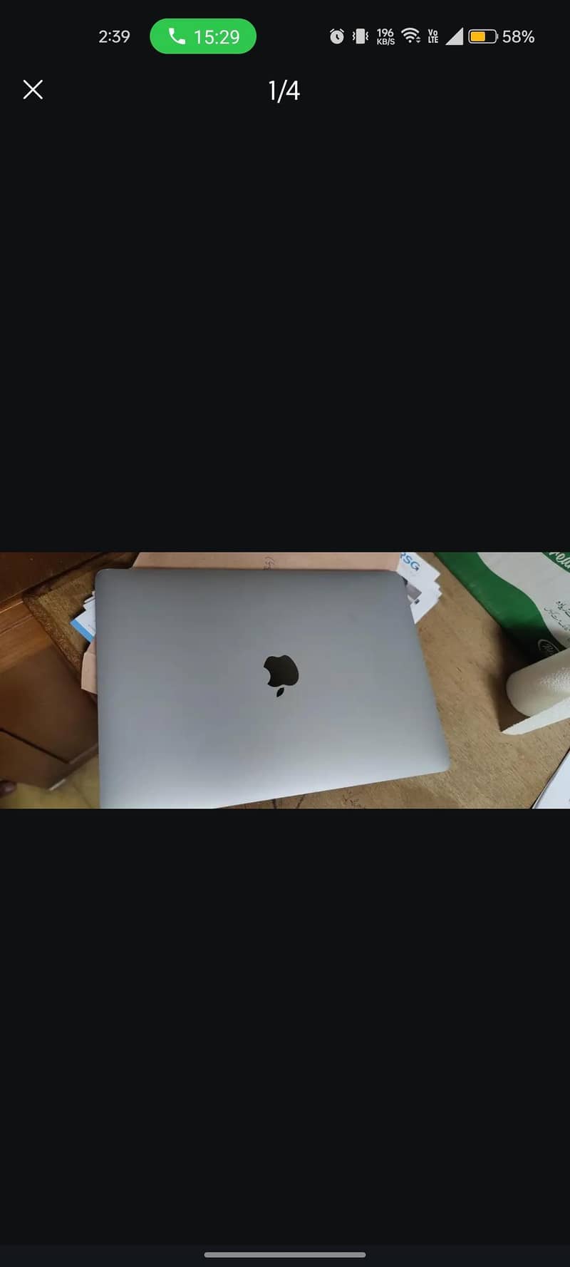 model 2018 MacBook pro 3
