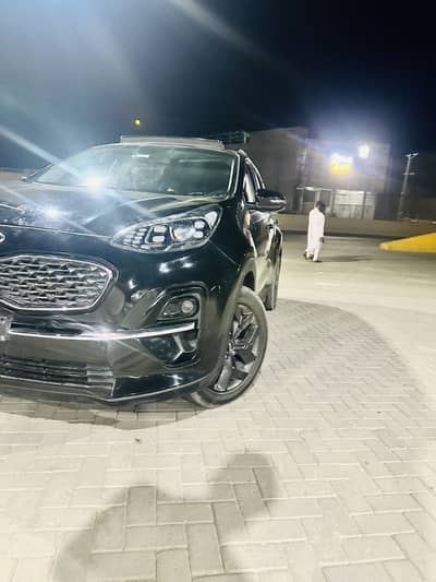 KIA Sportage 2021 22 ki registered BMB jewan Black room Home use car