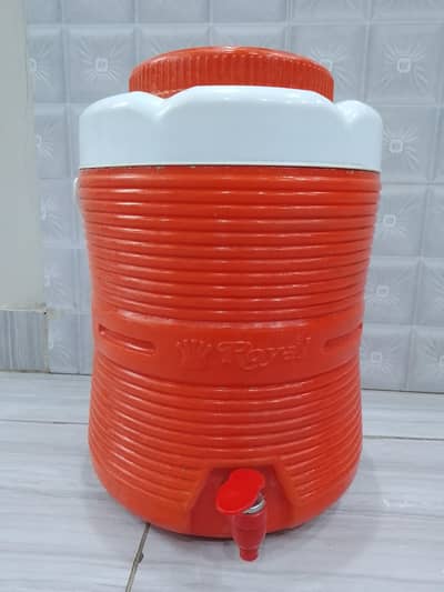 Orange Commercial Water Cooler – Ideal for Shops & Businesses
