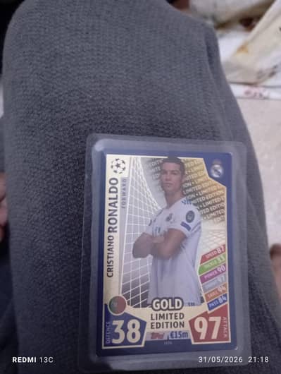 Ronaldo gold.   limited