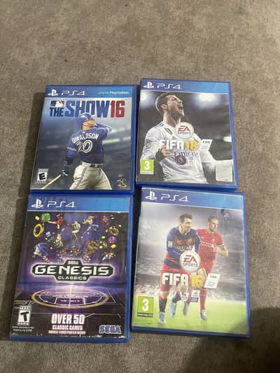 Ps4 games with posters