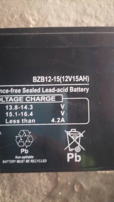12V 15A Battery