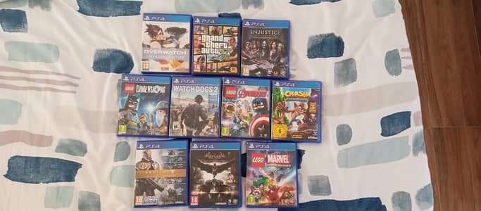 PS4 Games Bundle – GTA V, Crash & More