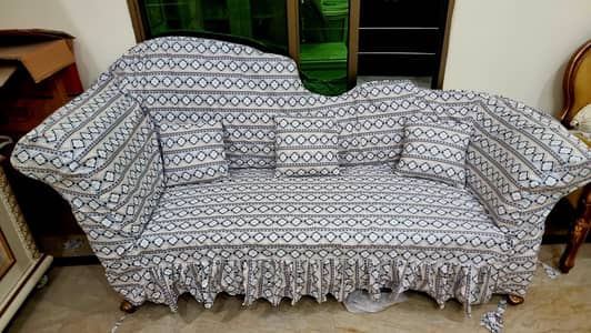 sofa lose covers stiching and cutting