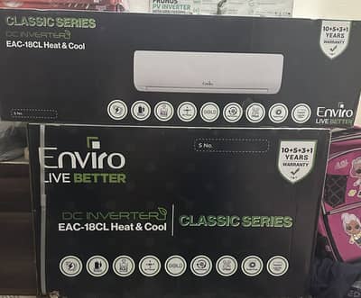 Enviro ac is 1.5 ton packed completely new