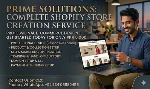 Professional Shopify E-Commerce Store Development