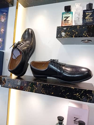 Premium quality Handmade leather shoes available in all sizes .