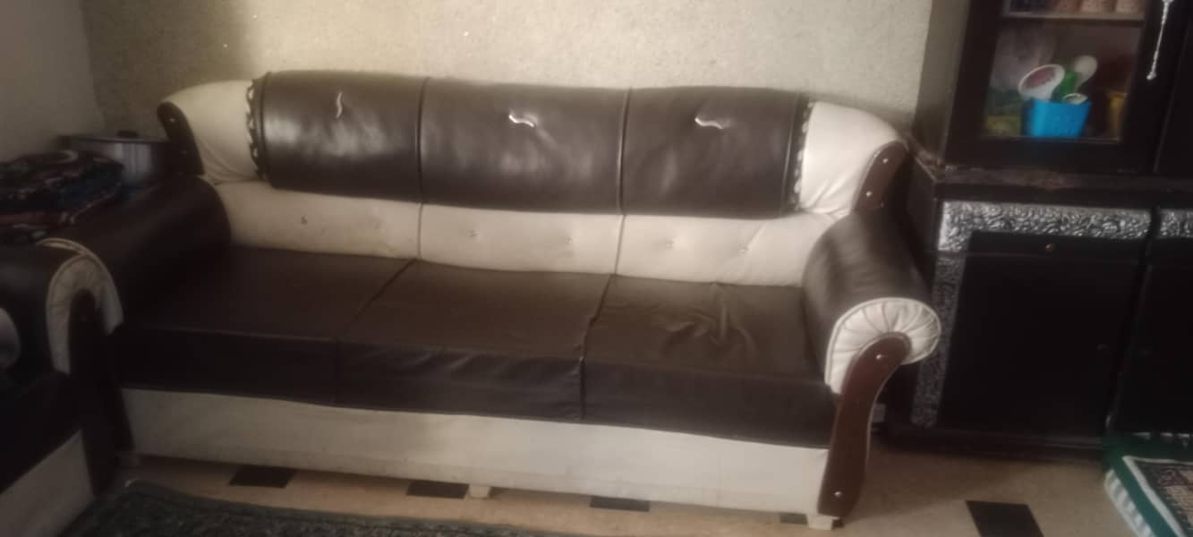 Sofa Set Leather 1
